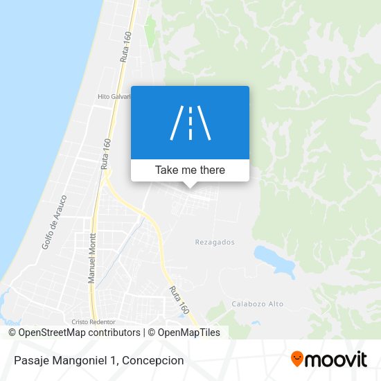 Pasaje Mangoniel 1 map