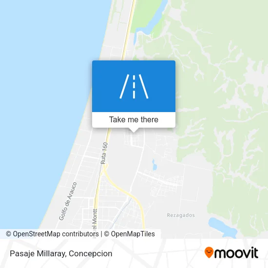 Mapa de Pasaje Millaray