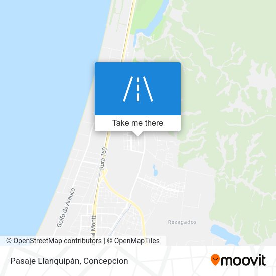 Mapa de Pasaje Llanquipán