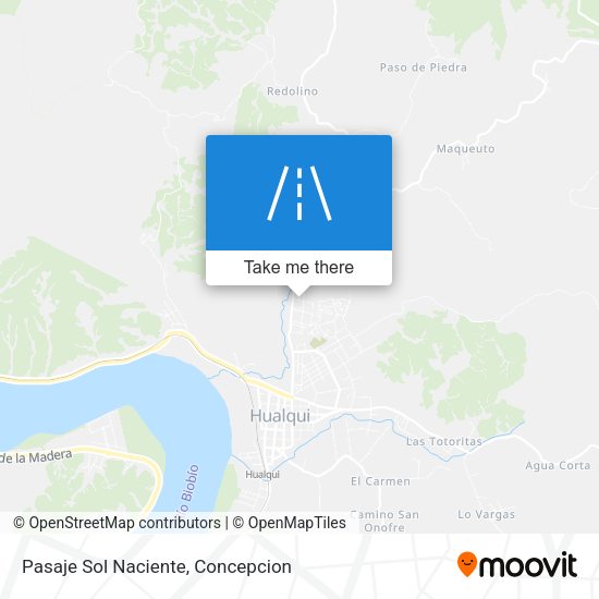 Mapa de Pasaje Sol Naciente