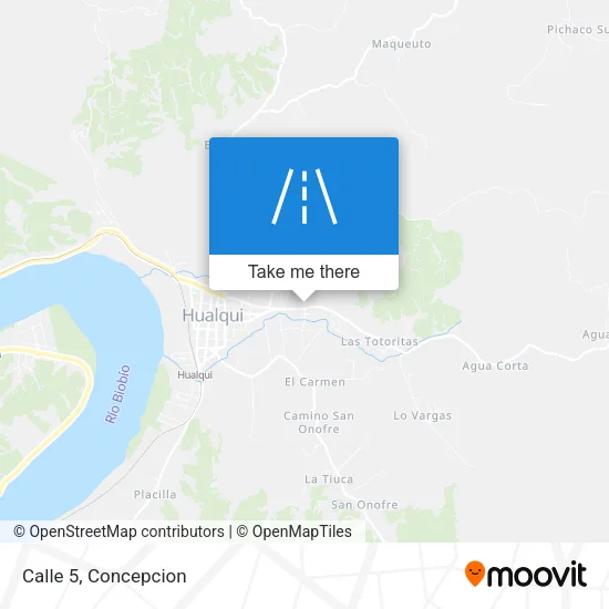 Mapa de Calle 5