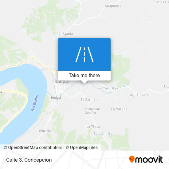 Mapa de Calle 3