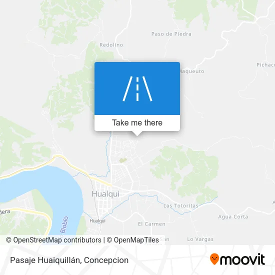 Mapa de Pasaje Huaiquillán