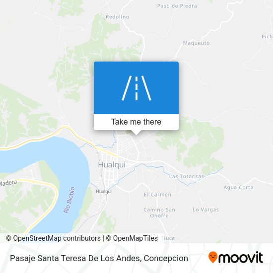 Mapa de Pasaje Santa Teresa De Los Andes