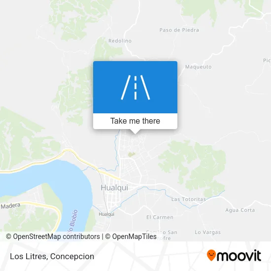 Mapa de Los Litres