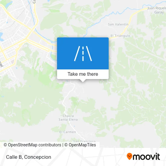 Mapa de Calle B