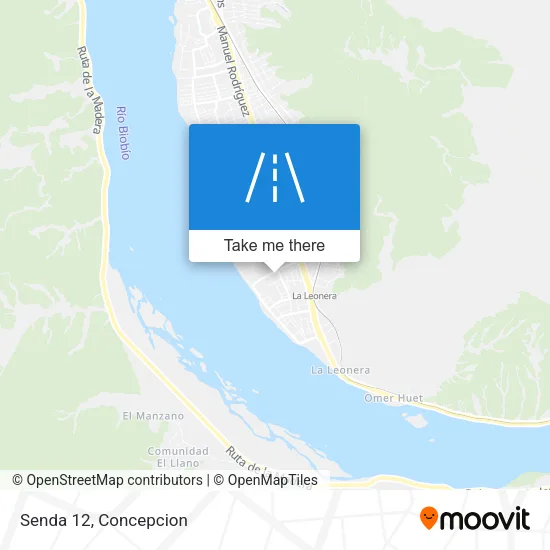 Mapa de Senda 12