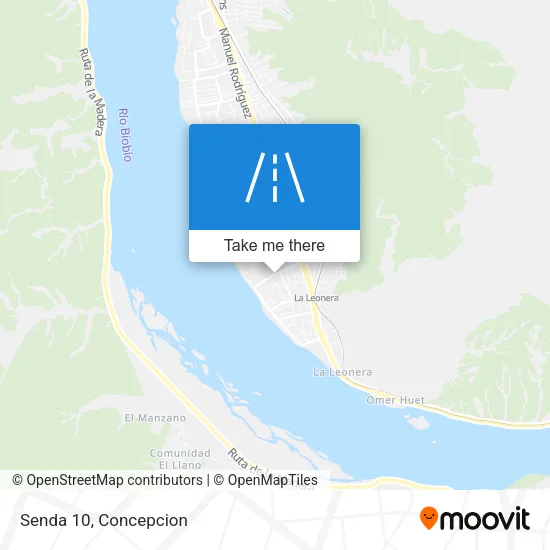 Mapa de Senda 10