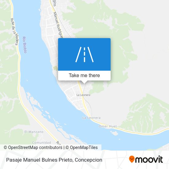 Pasaje Manuel Bulnes Prieto map