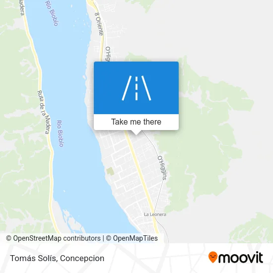 Mapa de Tomás Solís