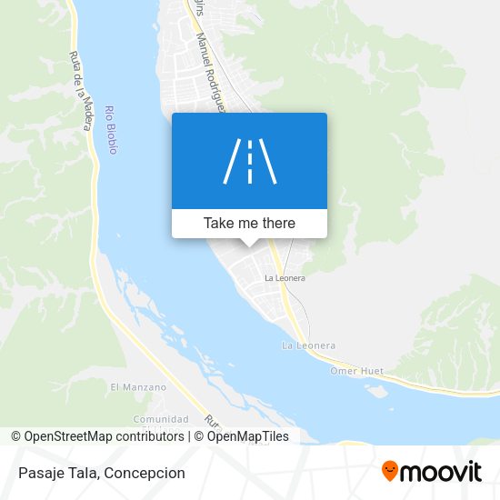 Mapa de Pasaje Tala