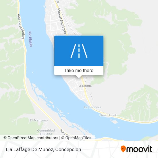 Mapa de Lía Laffage De Muñoz