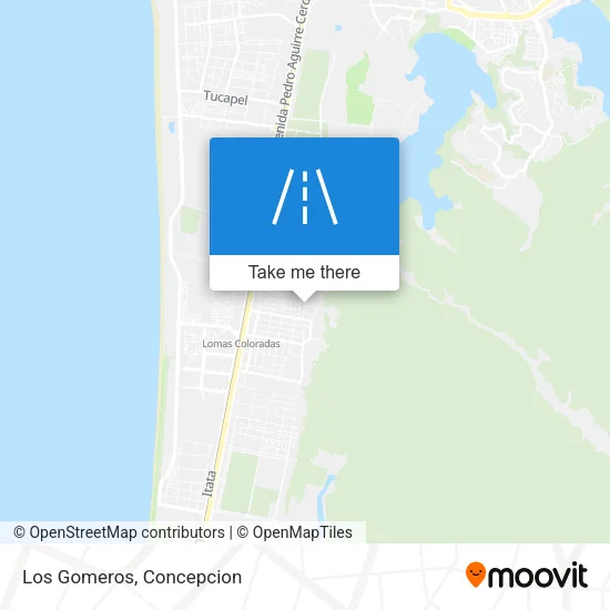 Los Gomeros map