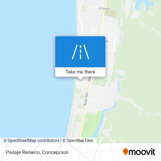 Pasaje Renaico map