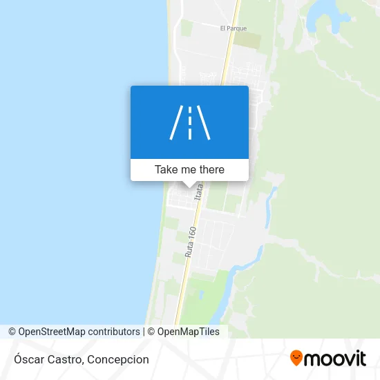 Mapa de Óscar Castro