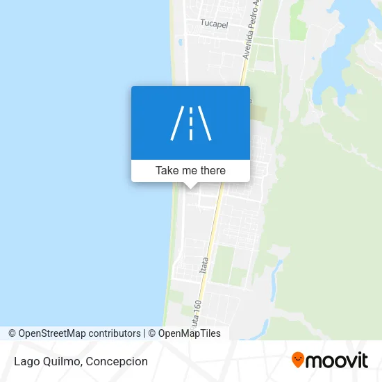 Lago Quilmo map