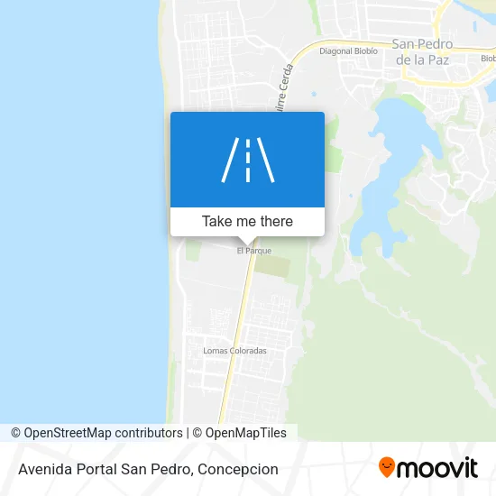 Mapa de Avenida Portal San Pedro