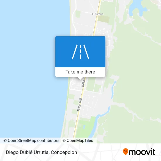 Mapa de Diego Dublé Urrutia