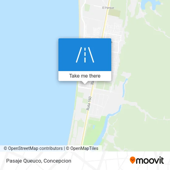 Pasaje Queuco map