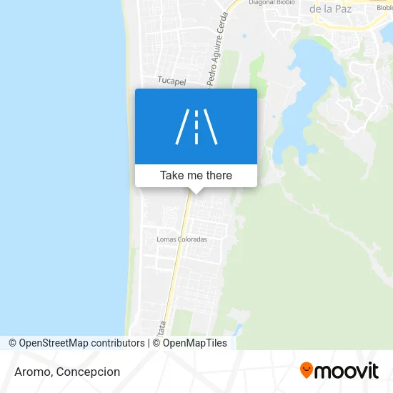 Mapa de Aromo