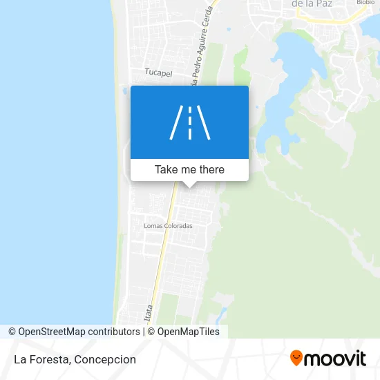 La Foresta map