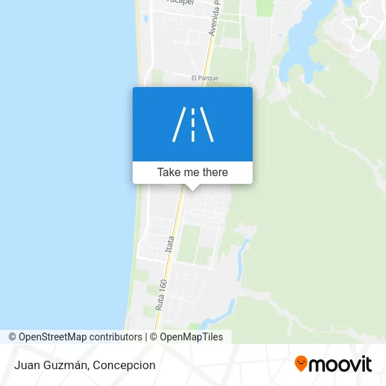 Mapa de Juan Guzmán