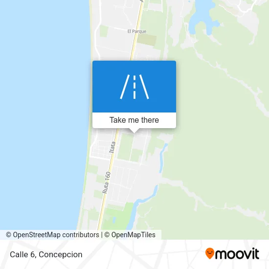 Calle 6 map