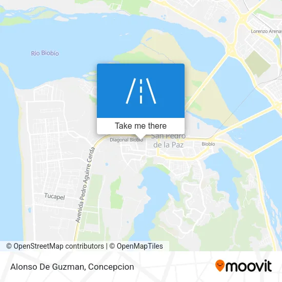 Mapa de Alonso De Guzman