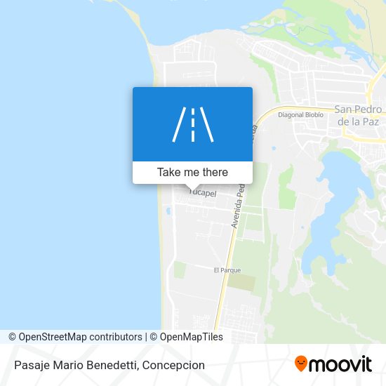 Pasaje Mario Benedetti map