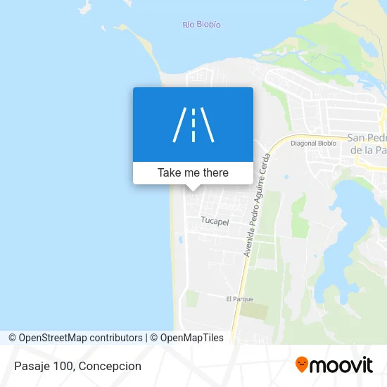 Mapa de Pasaje 100