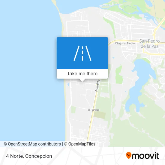 4 Norte map