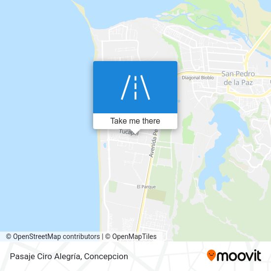 Pasaje Ciro Alegría map