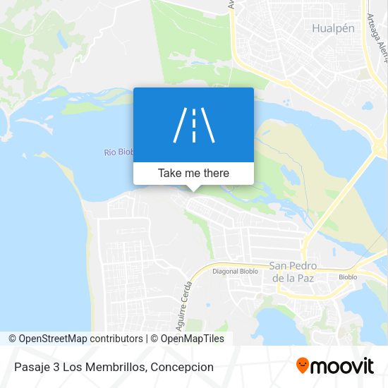 Mapa de Pasaje 3 Los Membrillos