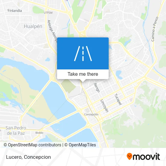 Mapa de Lucero