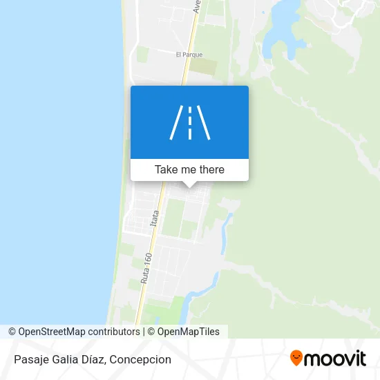 Pasaje Galia Díaz map