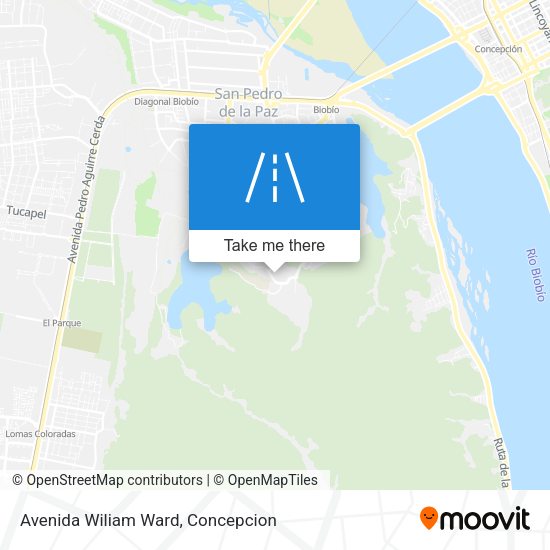Mapa de Avenida Wiliam Ward