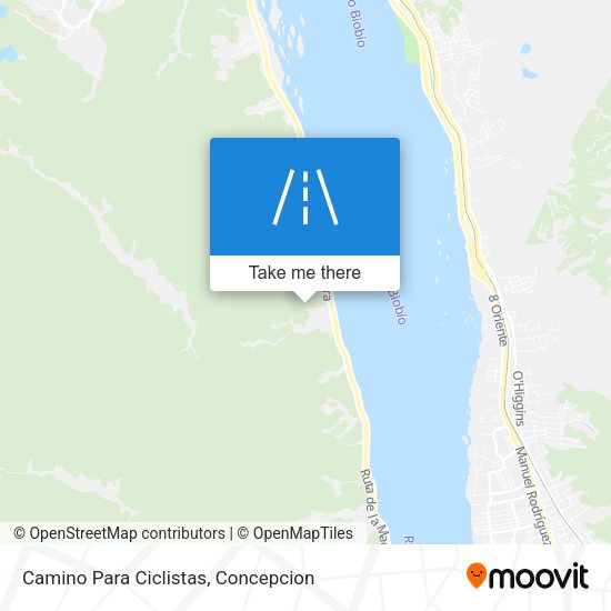 Mapa de Camino Para Ciclistas