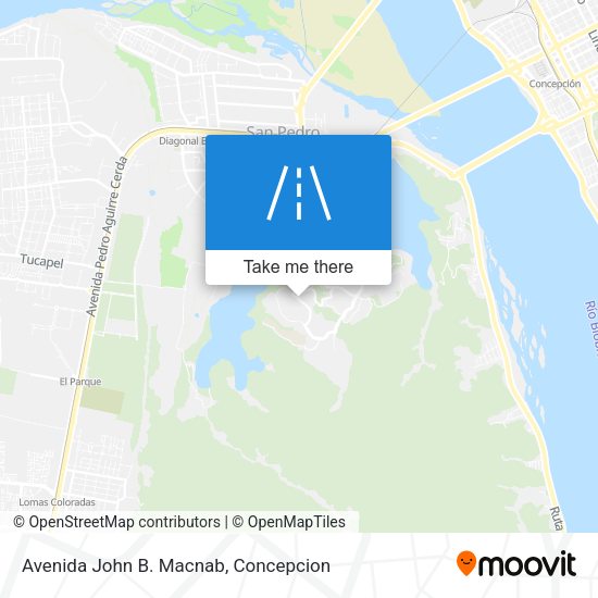 Avenida John B. Macnab map