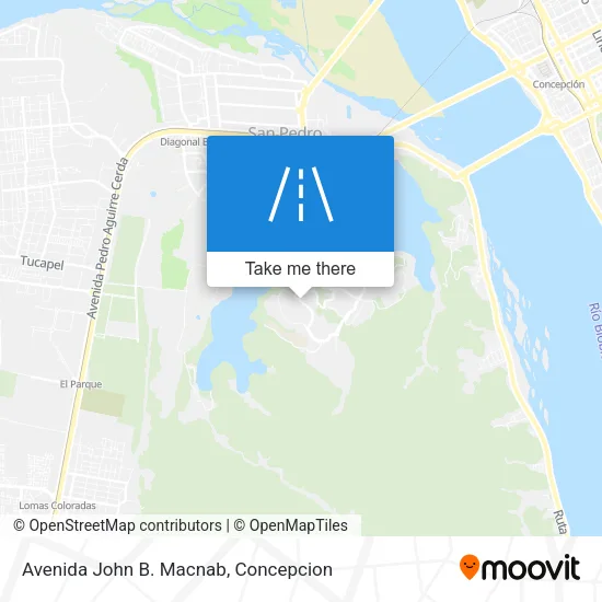 Mapa de Avenida John B. Macnab