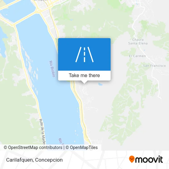 Carilafquen map