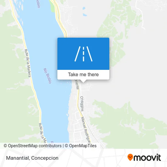 Mapa de Manantial
