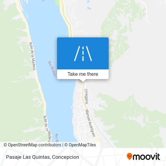 Mapa de Pasaje Las Quintas