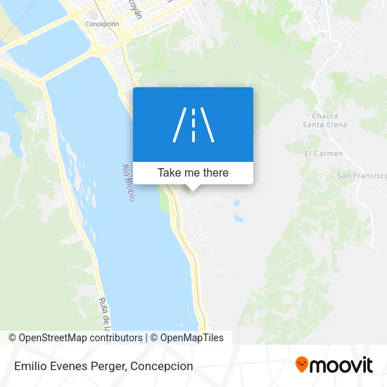 Mapa de Emilio Evenes Perger