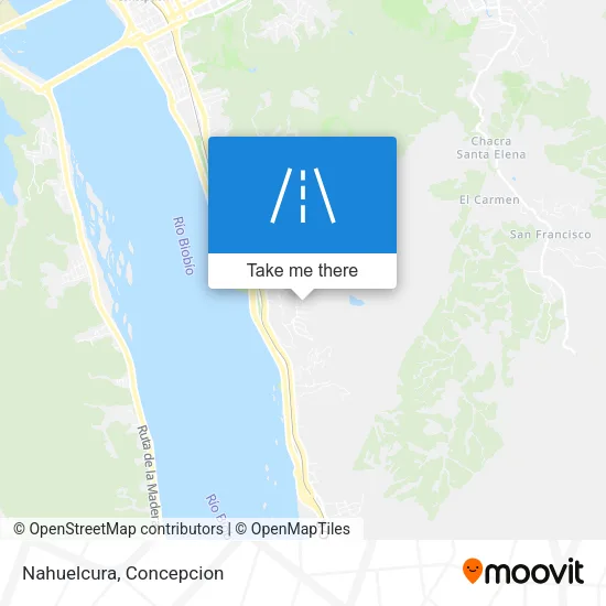 Mapa de Nahuelcura