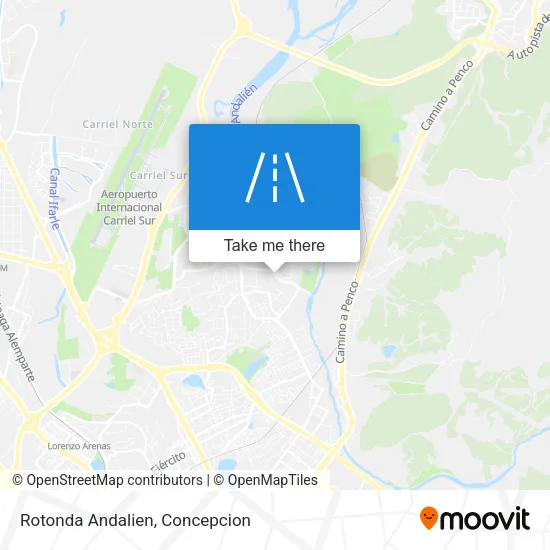 Mapa de Rotonda Andalien