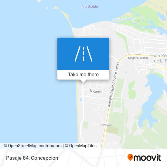 Mapa de Pasaje 84