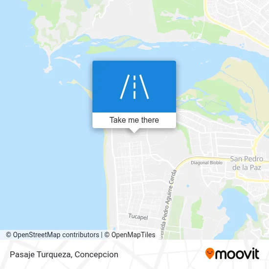 Pasaje Turqueza map