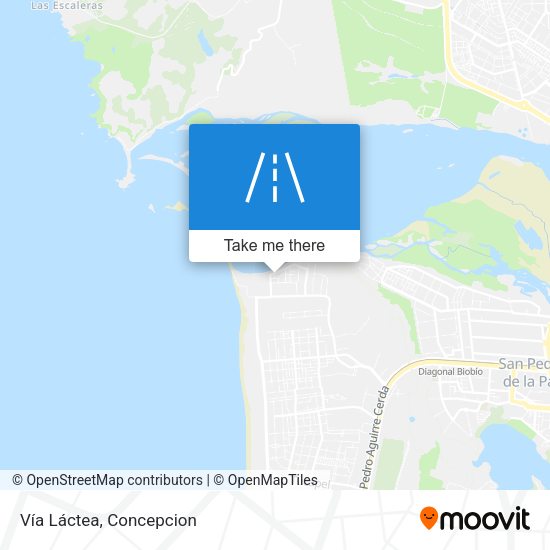 Mapa de Vía Láctea