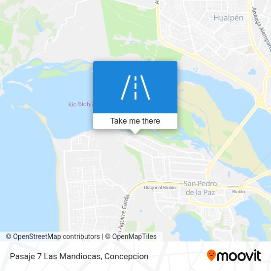 Pasaje 7 Las Mandiocas map