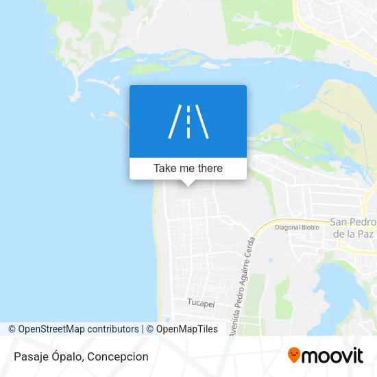 Pasaje Ópalo map